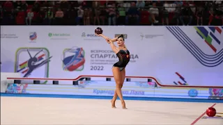 Lala Kramarenko Ball Spartakiad 2022 AA Final