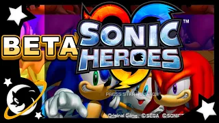 [BETA] Sonic Heroes | Curiosidades e Protótipos