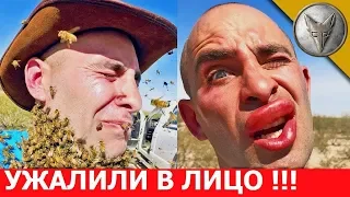 ПЧЕЛЫ ЖАЛЯТ В ЛИЦО (3000 пчел атакуют)  Койот Питерсон на русском