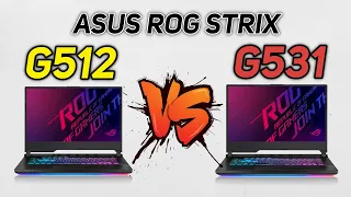 So sánh ROG Strix G512 (G15) 🔥 ROG Strix G531: Hiệu Năng và Tản Nhiệt có được cải thiện ?