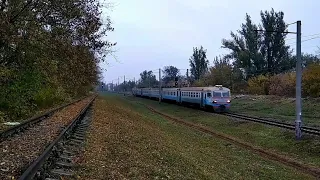 Електропоїзд ЕР9Т-667 № 6310 Чернігів - Ніжин