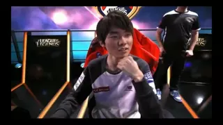 ♠ SEASON 4 ♠ || French casters & Crowd sing Happy Birthday to Faker All star Paris 8 May 2014