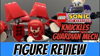 MOBILE SUIT KNUCKLES!?! LEGO sonic the hedgehog set 76996 knuckles guardian mech review.