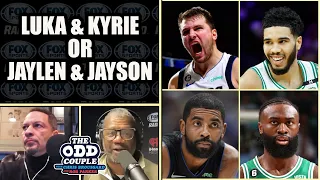 Which Duo do You Trust More: Luka Doncic & Kyrie Irving or Jayson Tatum & Jaylen Brown?