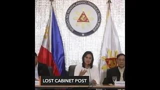 Robredo lost Cabinet post due to request for drug war docs, intel – Panelo