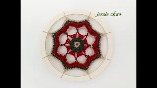 crochet wall hanging/钩针墙挂居家装饰