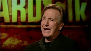 Alan Rickman On Listening as an Actor