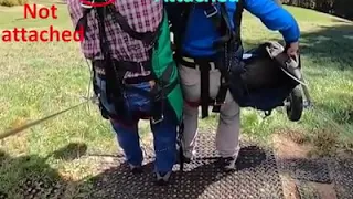 Paragliding gone wrong