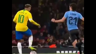 Neymar Jr. vs Edison Cavani |Brazil vs Uruguay (1-0)