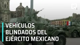 Así son los vehículos blindados del Ejército Mexicano - Expreso de la Mañana