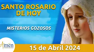 Santo Rosario de Hoy Lunes 15 Abril 2024  l Padre Carlos Yepes l Católica l Rosario l Amén