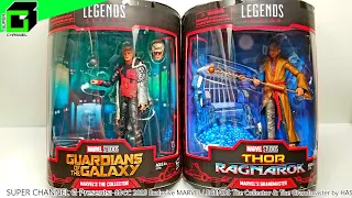 SDCC 2019 Exclusive MARVEL LEGENDS The Collector & The Grandmaster by HASBRO (Thor Ragnarok & GotG)