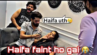 Haifa faint ho gai || Prank on Abresh || Abresh khan || Haifa’s vlog || @fokats174