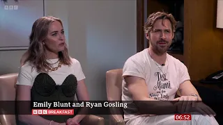 Emily Blunt, Ryan Gosling (The Fall Guy Stars) On BBC Breakfast [01.05.2024]