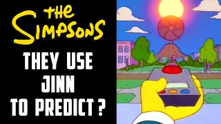 Are Jinn Entities the Source of The Simpsons' creators' predictive insights?