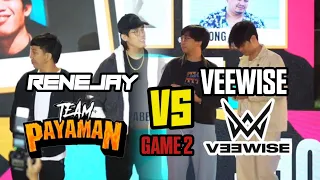 RENEJAY & TEAM PAYAMAN VS VEEWISE FULL GAME 2