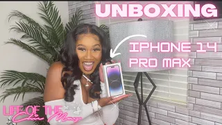 THE BEST IPHONE 14 PRO MAX UNBOXING AND FIRST LOOK | DEEP PURPLE