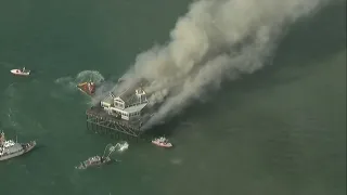 Oceanside Pier erupts in flames | 4:30 p.m. update