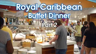 Royal Caribbean Buffet Dinner: Part 2 - Caribbean, Mexican, Creole & American Theme