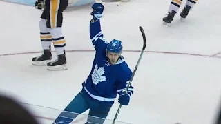 James van Riemsdyk 27th Goal of the Season! 4/8/2017 (Pittsburgh Penguins vs Toronto Maple Leafs)