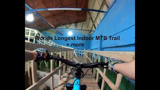 Worlds Longest Indoor XC MTB trail + more