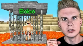 BOBO został PORWANY w Minecraft! *zagadka*