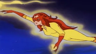 Firestar action scenes from the cartoons Compilation(1981-2009)