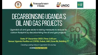 DECARBONISATION OF UGANDA'S OIL AND GAS SECTOR