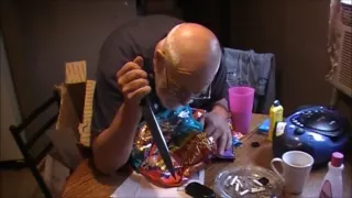 Don't ever touch Angry Grandpa's candy!