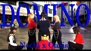 [KPOP IN PUBLIC] Stray kids - DOMINO Dance cover by NOCHI & OAZIS [GOTHENBURG, SWEDEN]