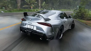 Tuned Toyota GR Supra - Forza Horizon 5 | Thrustmaster TX