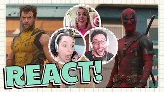 DEADPOOL & WOLVERINE - TRAILER COMPLETO + REACT E PRIMEIRAS IMPRESSÕES