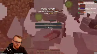 fWhip's WORST death in HARDCORE Minecraft...