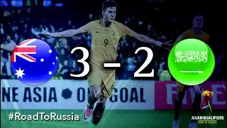 Australia vs Saudi Arabia (2018 FIFA World Cup Qualifiers)
