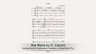 Ave Maria by G. Caccini - Cello Quartet