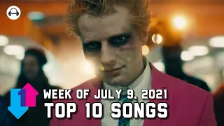 UK Singles Chart - Top 10 Songs of the Week (July 9, 2021)