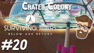 Slipped Gear (Crater Colony Part 20) - Surviving Mars Below & Beyond Gameplay