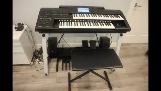 Yamaha Electone STAGEA ELC-02 Arrival (エレクトーン到着から組み立て)