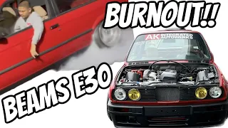 BEAMS SWAP E30 BURNOUT AND FULL EXHAUST