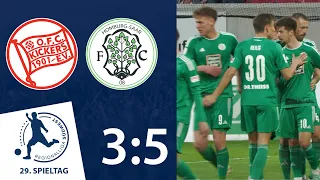 HARRES Hattrick dreht IRRES Spiel komplett | Kickers Offenbach - FC 08 Homburg | 29. Spieltag RLSW