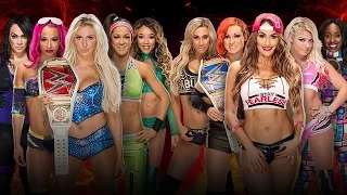 5 on 5 Women Elimination Match - Survivor Series 2016 (WWE 2K16)