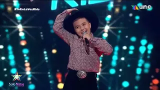 ✅La Voz Kids Mexico 2022 - Diego Salazar - El Sinaloense