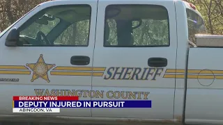 Sheriff: Deputy injured after pursuit in Washington County, Va.