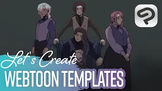 How to set up Webcomic templates with Clip Studio Paint! | Vampbyte