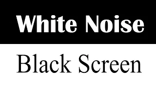 White Noise Black Screen | Sleep, Relax, and Study | 10 Hours