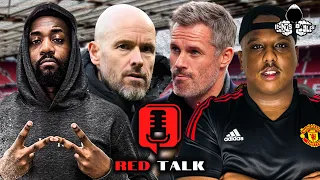 TEN HAG HITS BACK AT JAMIE CARRAGHER CRITICISM | Rants X @SaeedTV_