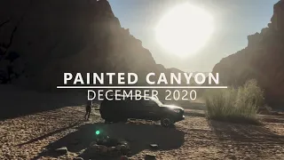 Camping in Painted Canyon - December 2020