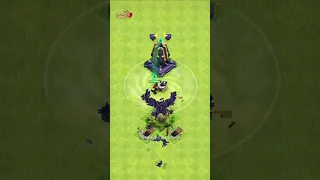 Unbelievable Use of Recall Spell | Clash of Clans #shorts #coc