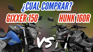 Gixxer 150 Vs Hunk 160R ¿ Que Moto Elegir?