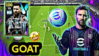 تجربة ميسي 103 🔥 نسخة من كوكب آخر 🤯 efootball 2024